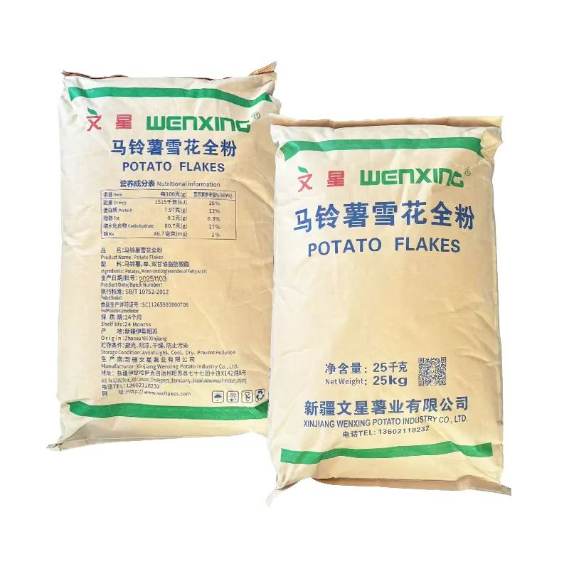 Bakvulling Gedehydrateerd aardappelsneeuwvlokmeel